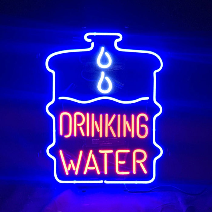 Drinking Water Neon Signs Light - Club Rehab