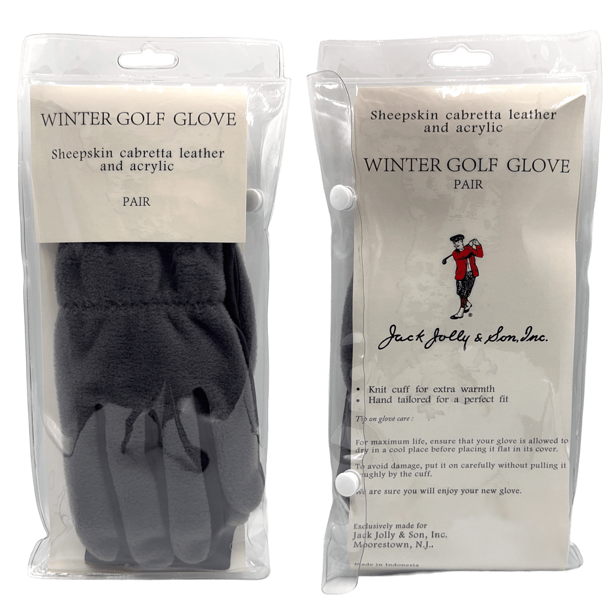 Jack Jolly Winter Golf Gloves (Pair) - alternate view