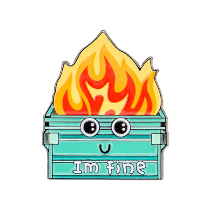 Dumpster Fire Ball Marker - Club Rehab