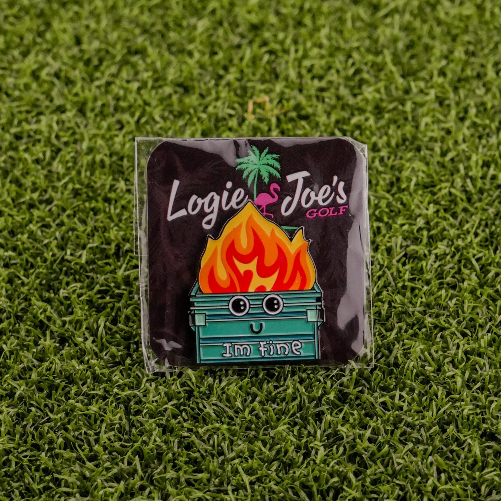 Dumpster Fire Ball Marker - Club Rehab