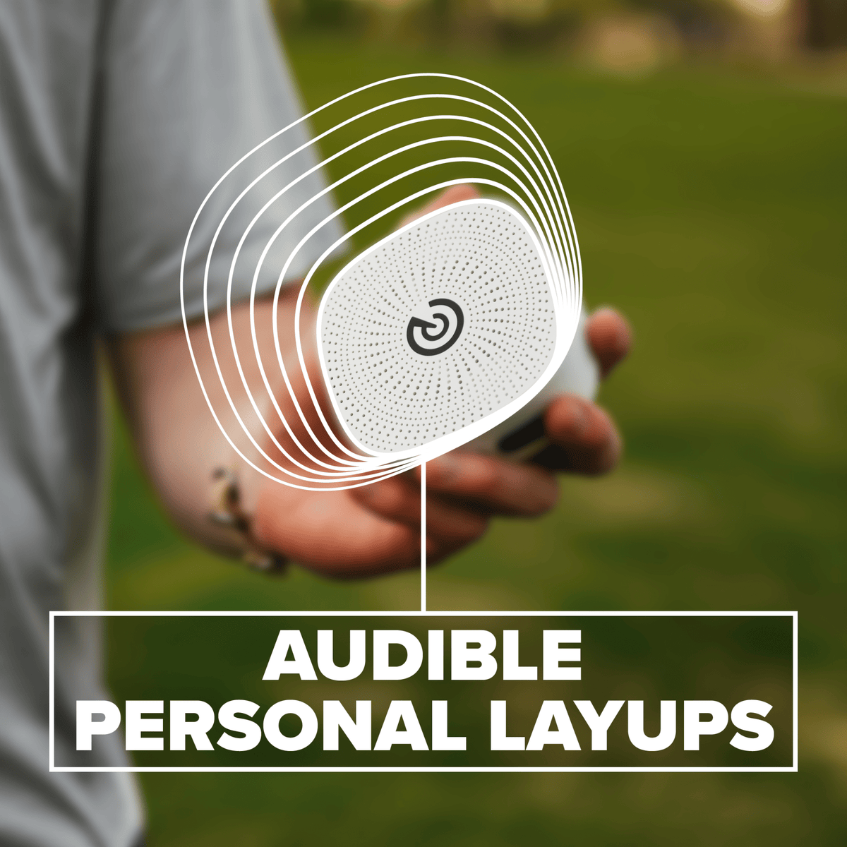 DUO GPS GOLF SPEAKER - Black Full Logo - Club Rehab
