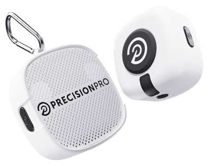 DUO GPS GOLF SPEAKER - White Full Logo - Club Rehab