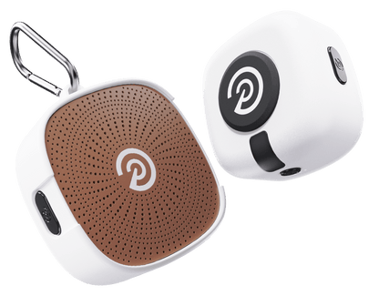 DUO GPS GOLF SPEAKER - Brown P Logo - Club Rehab