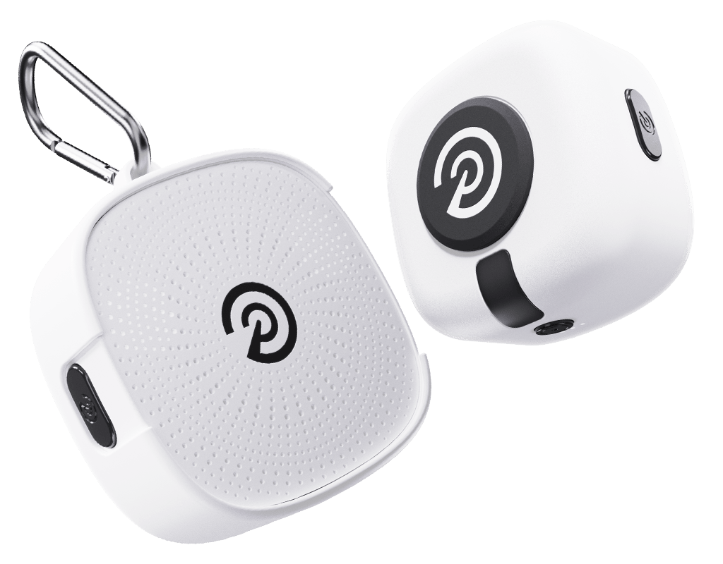 DUO GPS GOLF SPEAKER - White P Logo - Club Rehab