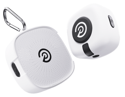 DUO GPS GOLF SPEAKER - White P Logo - Club Rehab