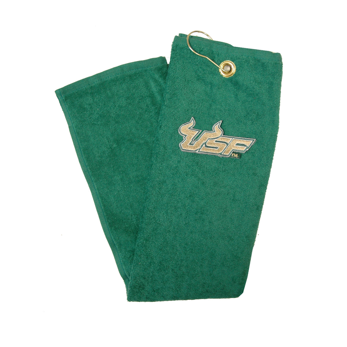 South Florida Bulls embroidered golf towel