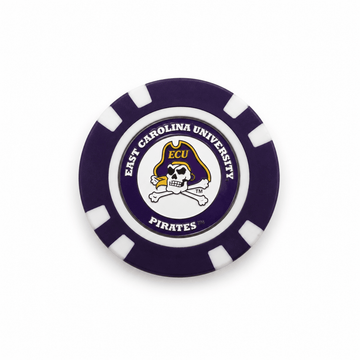East Carolina Pirates Poker Chip Ball Marker