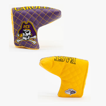 East Carolina Pirates Split Quilted Blade Putter Cover