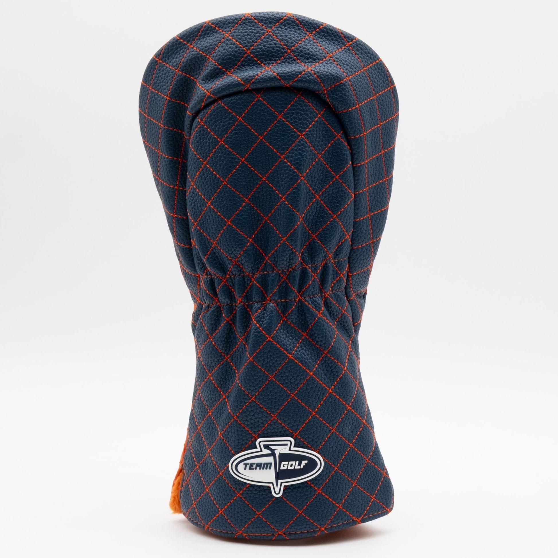 Edmonton Oilers split driver quilted golf headcover alternate view