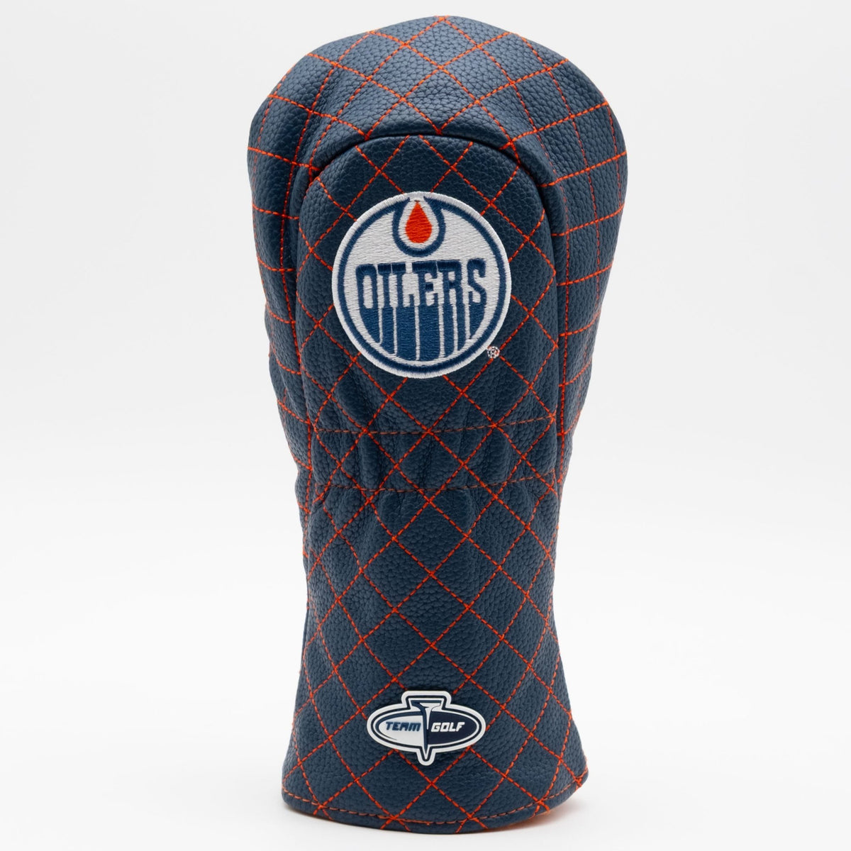 Edmonton Oilers solid fairway quilted golf headcover alternate view