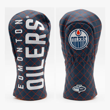 Edmonton Oilers Solid Quilted Fairway Headcover