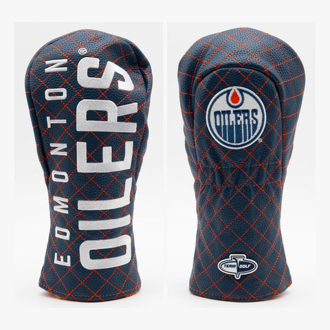 Edmonton Oilers Solid Quilted Fairway Headcover