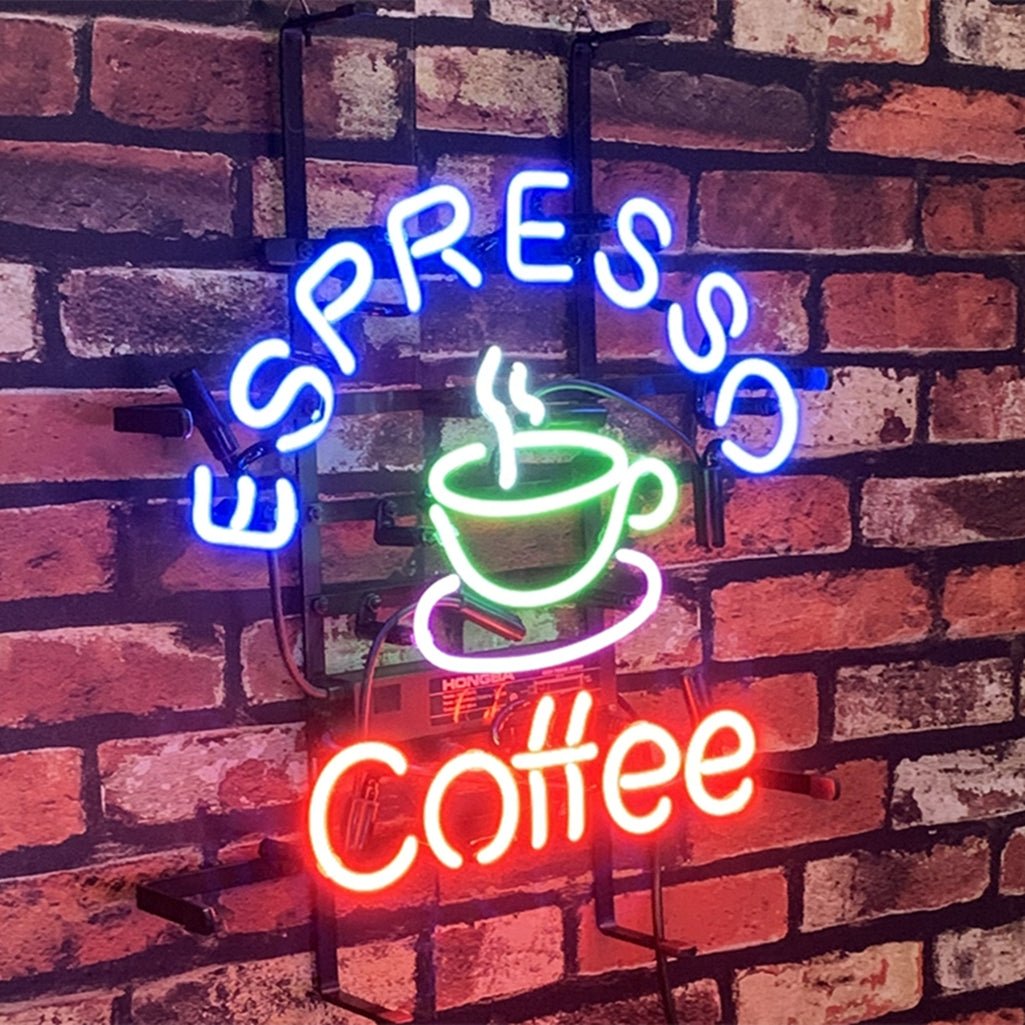 Espresso Coffee Neon Light Sign - Club Rehab