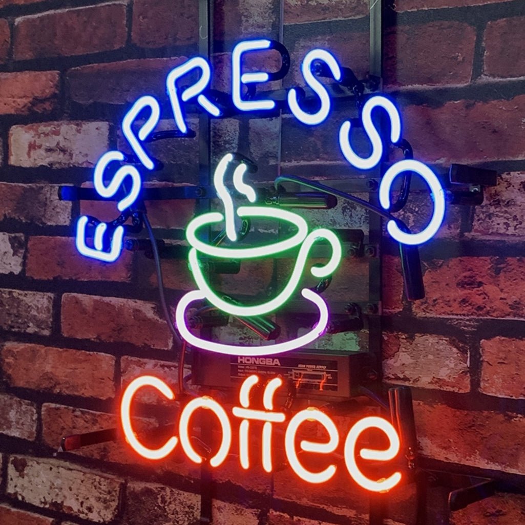 Espresso Coffee Neon Light Sign - Club Rehab