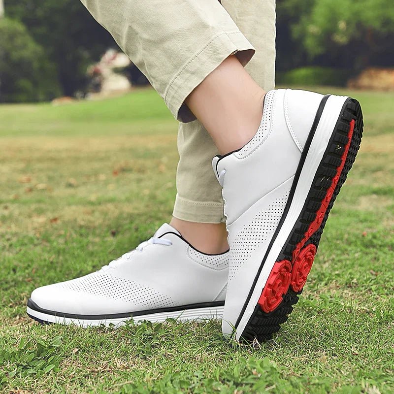 Fairway Elite Professional Golf Shoes: Step Up Your Game - Club Rehab - Golf ShoesPolar White: Crisp and clean, for a sharp look on the links.US Men 4 | US Women 5.5 | EU 36Fairway Elite Professional Golf Shoes: Step Up Your Game