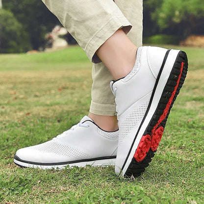 Fairway Elite Professional Golf Shoes: Step Up Your Game - Club Rehab - Golf ShoesPolar White: Crisp and clean, for a sharp look on the links.US Men 4 | US Women 5.5 | EU 36Fairway Elite Professional Golf Shoes: Step Up Your Game