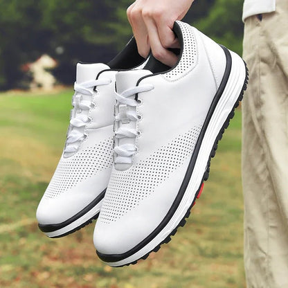 Fairway Elite Professional Golf Shoes: Step Up Your Game - Club Rehab - Golf ShoesPolar White: Crisp and clean, for a sharp look on the links.US Men 4 | US Women 5.5 | EU 36Fairway Elite Professional Golf Shoes: Step Up Your Game