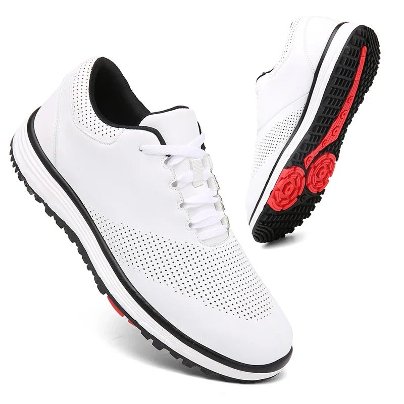 Fairway Elite Professional Golf Shoes: Step Up Your Game - Club Rehab - Golf ShoesPolar White: Crisp and clean, for a sharp look on the links.US Men 4 | US Women 5.5 | EU 36Fairway Elite Professional Golf Shoes: Step Up Your Game