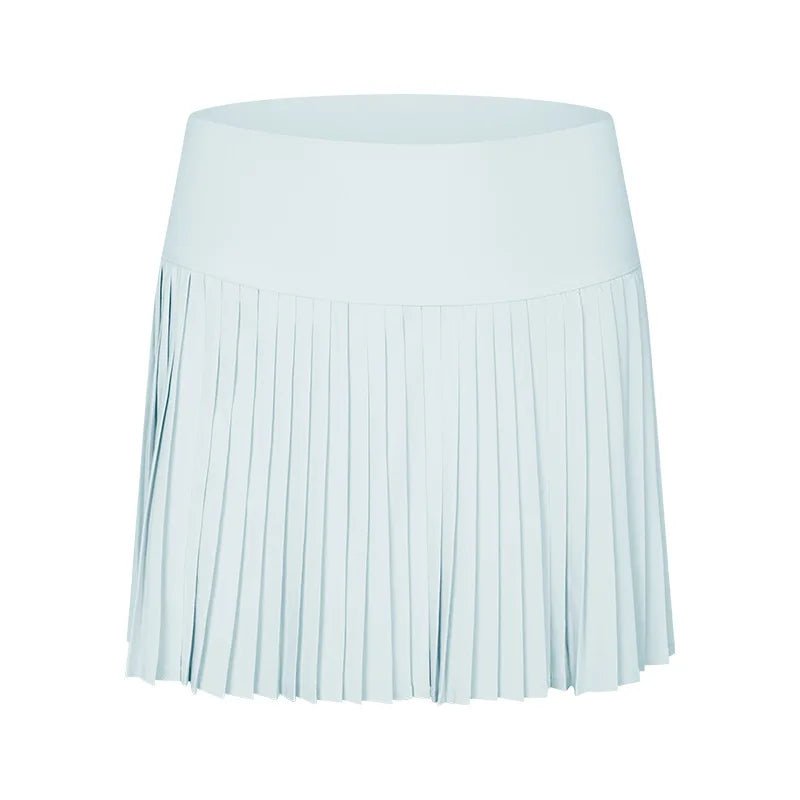 Fairway Flair Golf Skirt – Sporty, Stylish, Comfortable - Sky Blue XS - 4 - Club Rehab