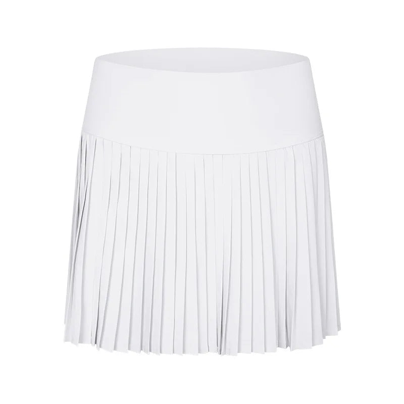 Fairway Flair Golf Skirt – Sporty, Stylish, Comfortable - Classic White XS - 4 - Club Rehab