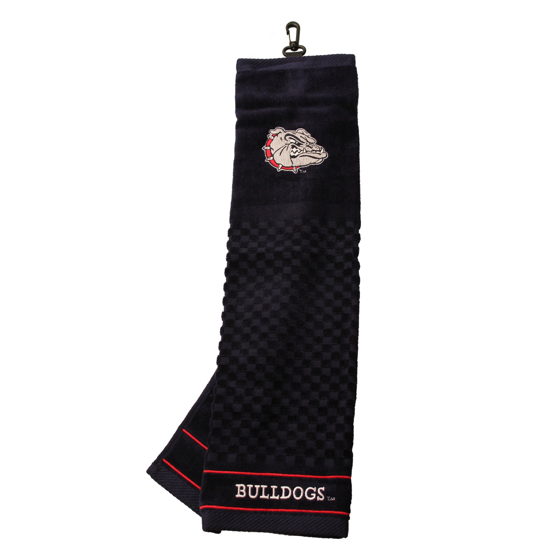 Gonzaga Bulldogs embroidered golf towel
