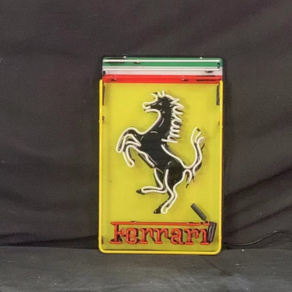 Ferrari Logo Neon Sign - Club Rehab