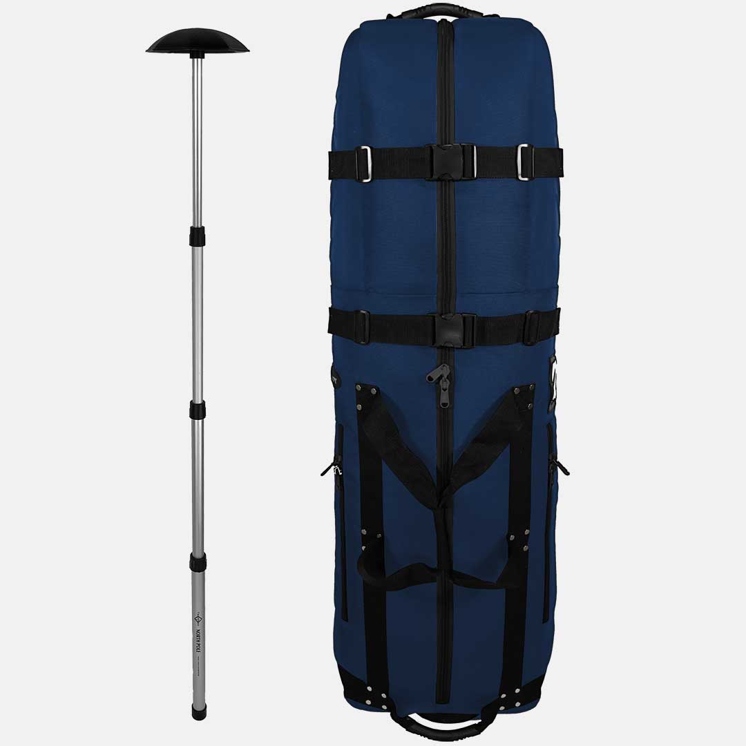 First Class Golf Travel Bag | Ultimate Protection - Blue w/North Pole - Club Rehab