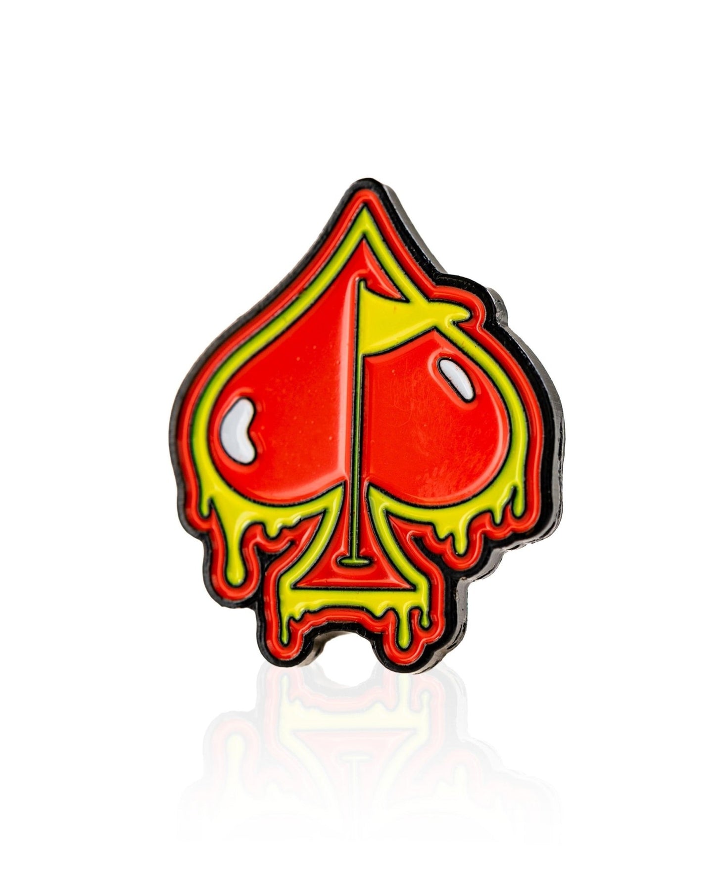 Flamin' Spade Ball Marker - Club Rehab