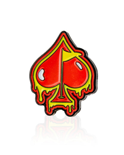 Flamin' Spade Ball Marker - Club Rehab
