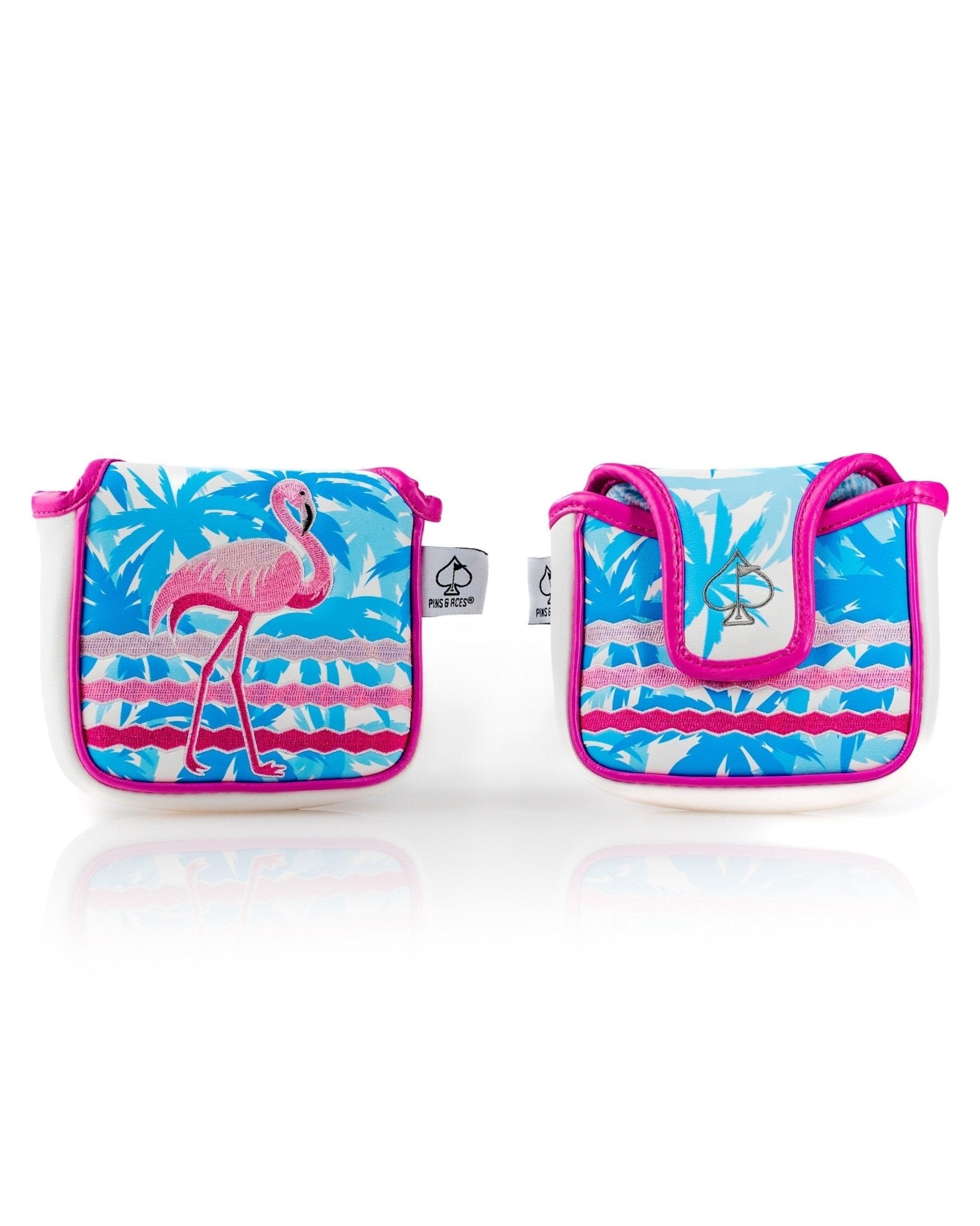Flamingo Flock - Mallet Putter Cover - Club Rehab