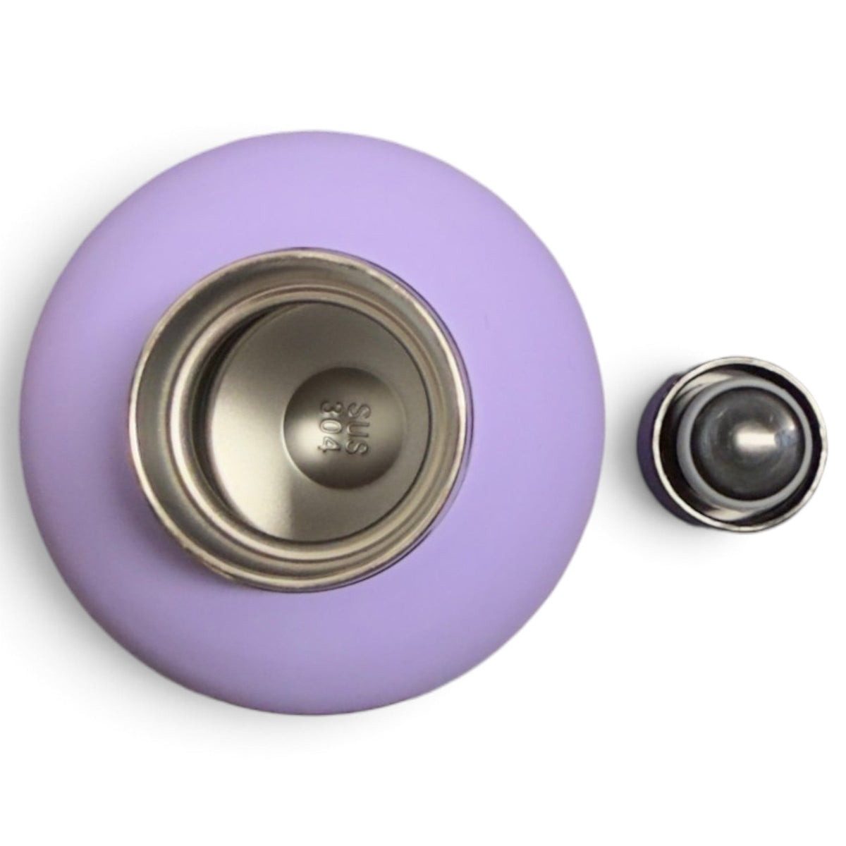 Flamingo Hydration Bottle | 24oz Insulated Stainless Steel | Screw On Lid - Purple - Club Rehab