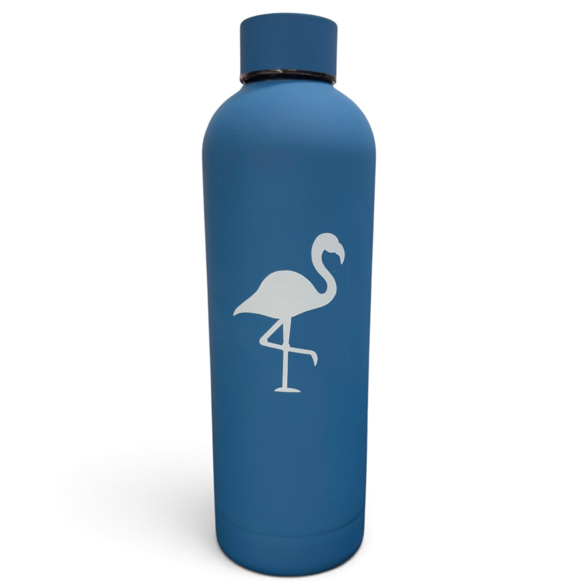 Flamingo Hydration Bottle | 24oz Insulated Stainless Steel | Screw On Lid - Teal - Club Rehab