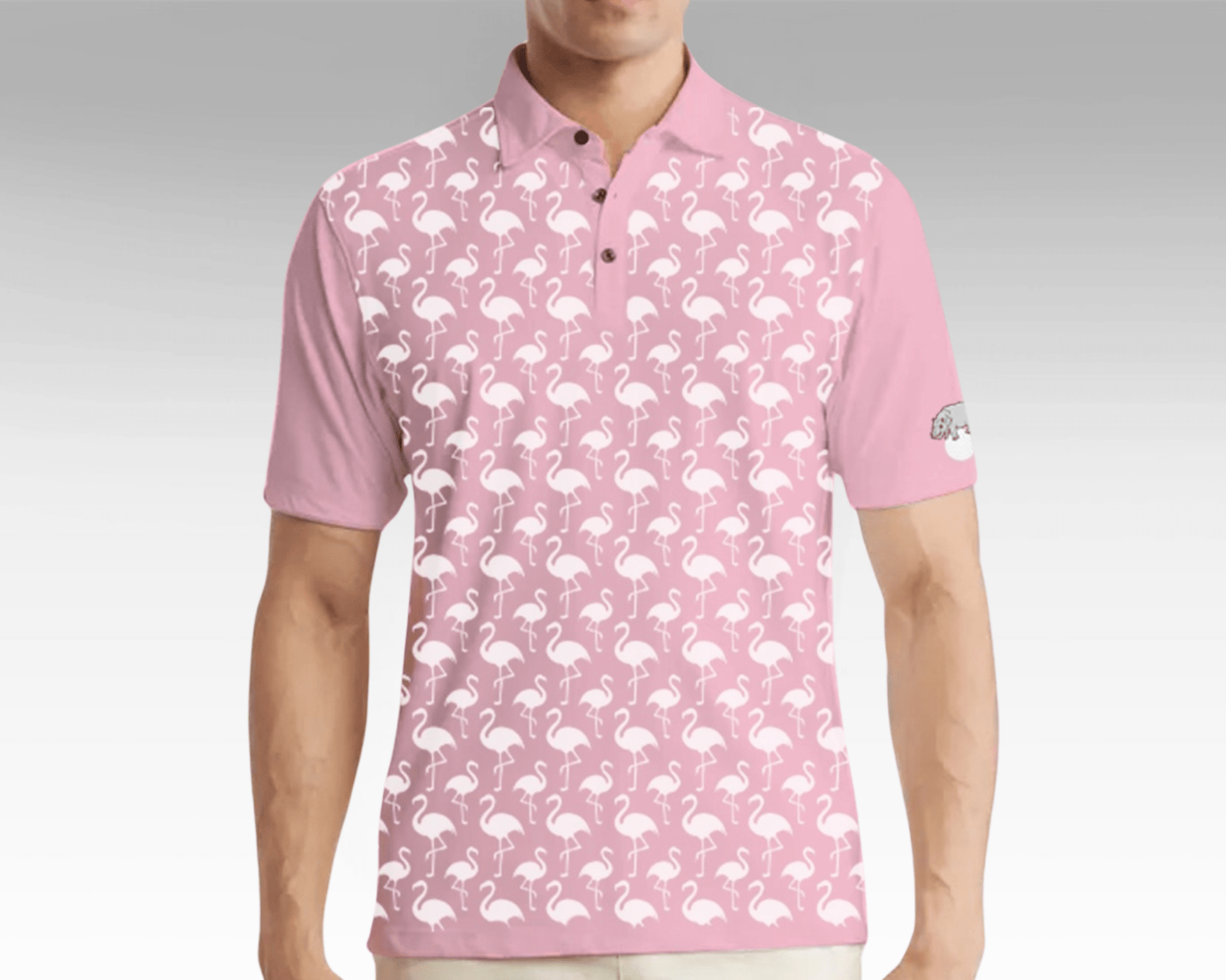 Flamingo polo - S - Club Rehab