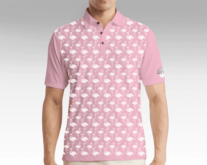 Flamingo polo - S - Club Rehab