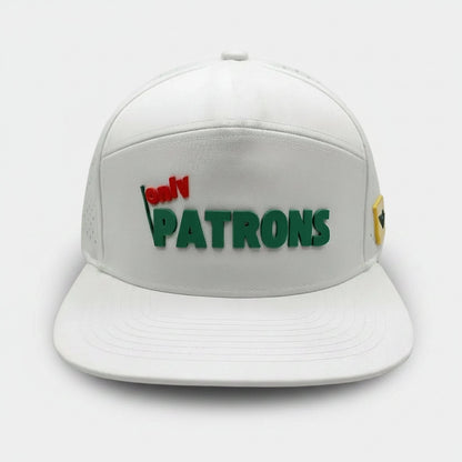 Flat Bill 6 Panel Golf Hat - Club Rehab