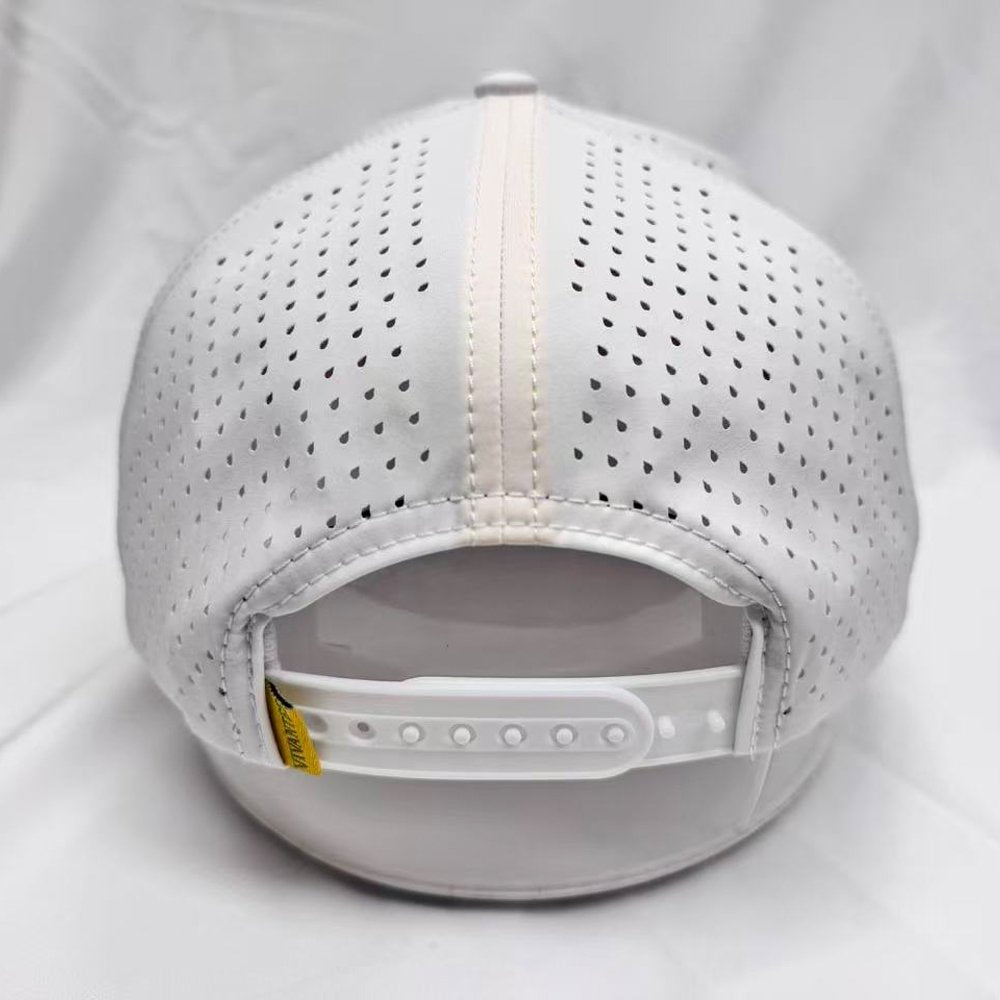 Flat Bill 6 Panel Golf Hat - Club Rehab