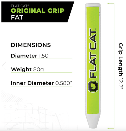 FLAT CAT Original Putter Grip - Svelte - Club Rehab