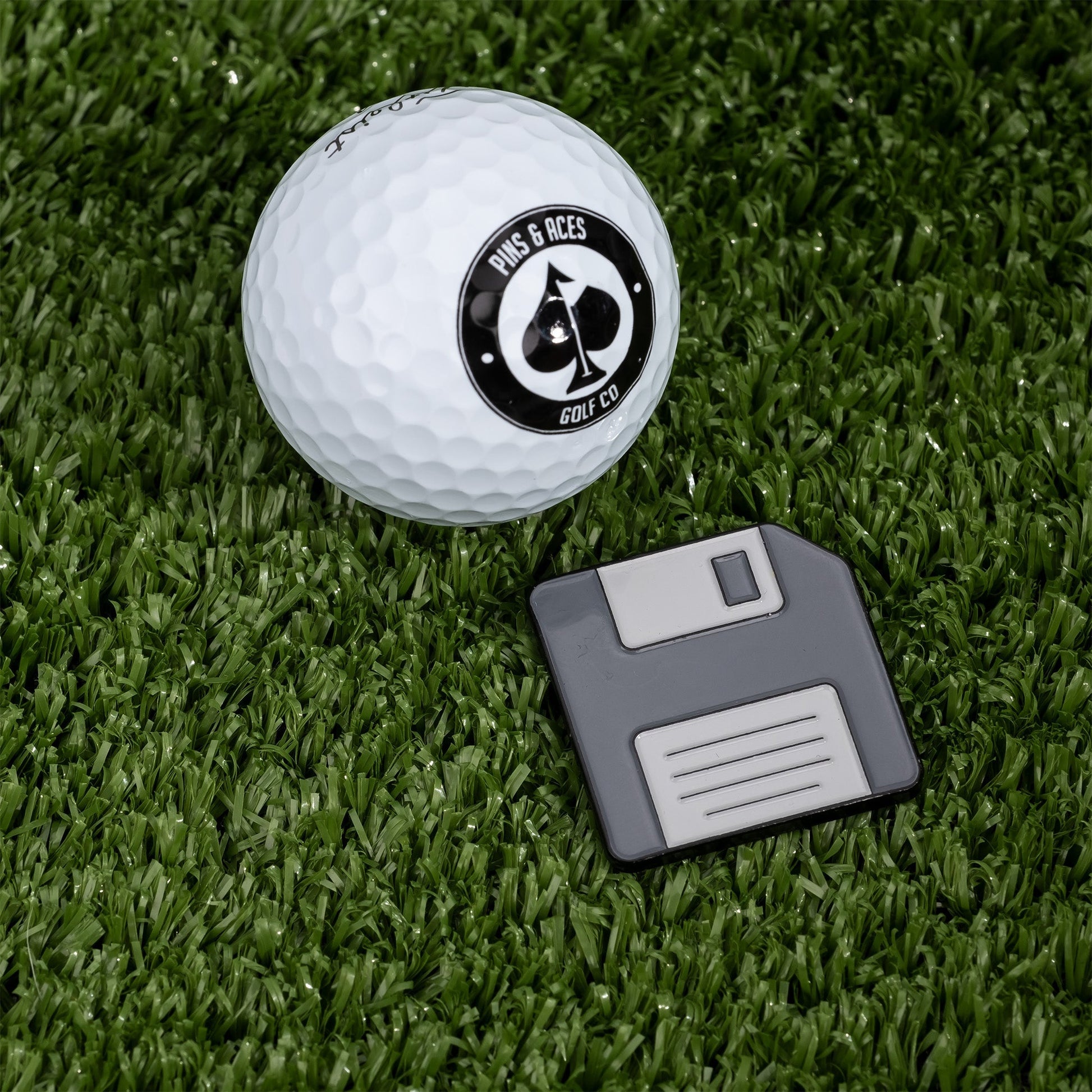 Floppy Disc Ball Marker - Club Rehab