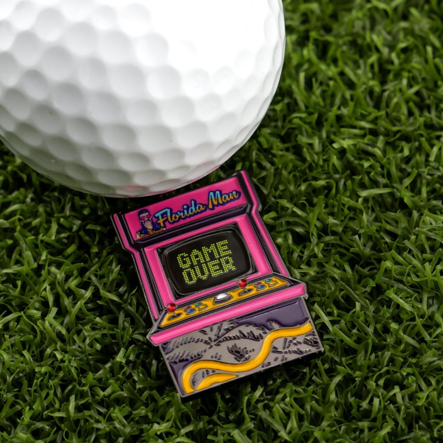 Florida Man (Game Over) Ball Marker - Club Rehab