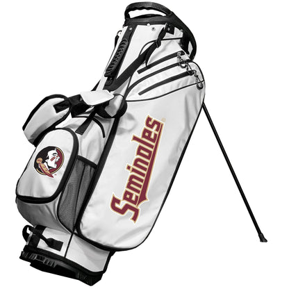 Florida State Seminoles Birdie stand golf bag, White color