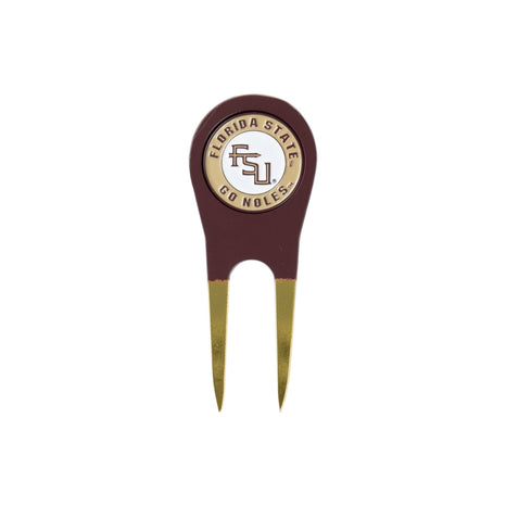 Florida State Seminoles divot tool: reverse · round marker