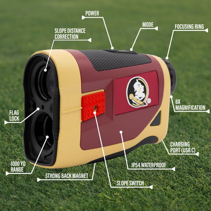 Florida State Seminoles Foresight golf rangefinder by Team Golf, view 6