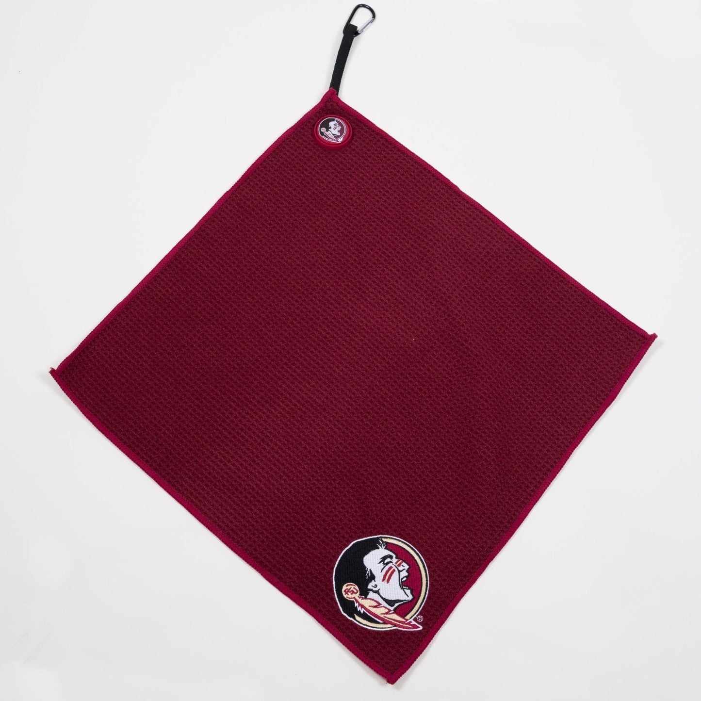 Florida State Seminoles NCAA Magnetic Embroidered Golf Towel – 15" x 15" - Club Rehab