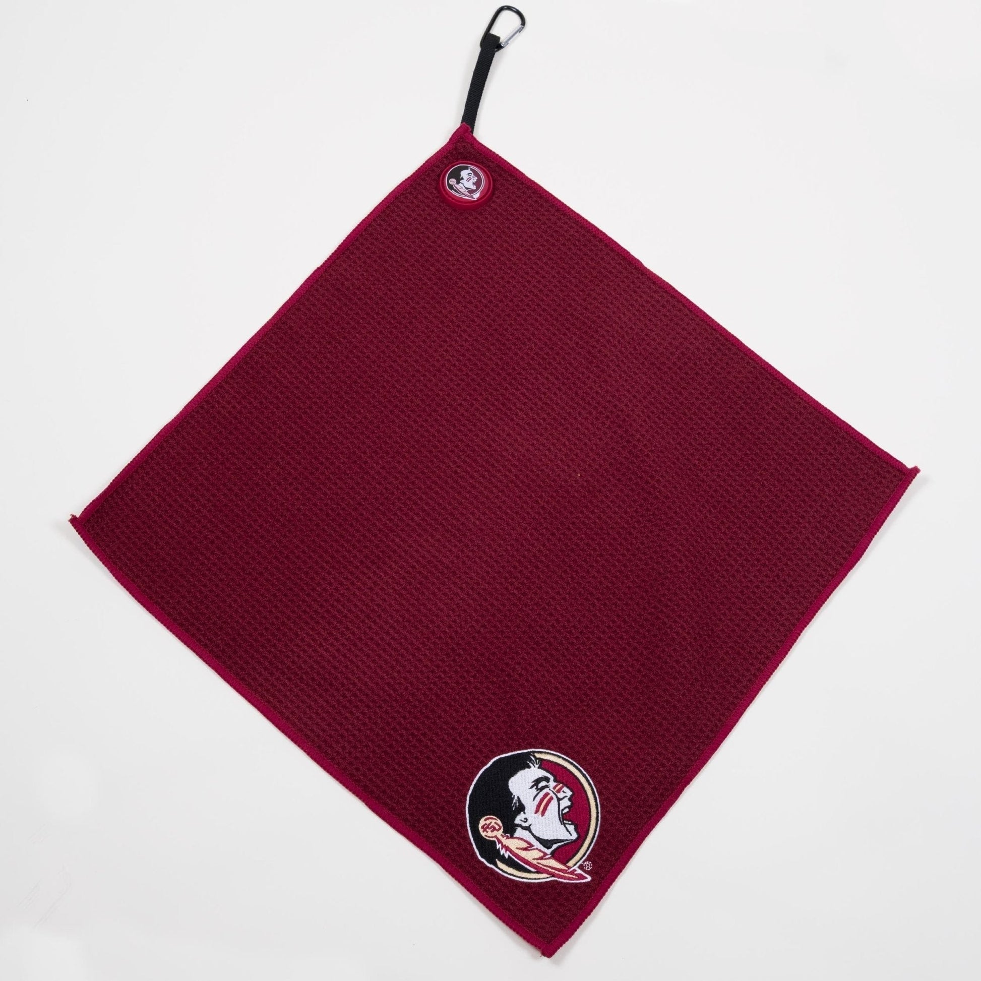 Florida State Seminoles NCAA Magnetic Embroidered Golf Towel – 15" x 15" - Club Rehab
