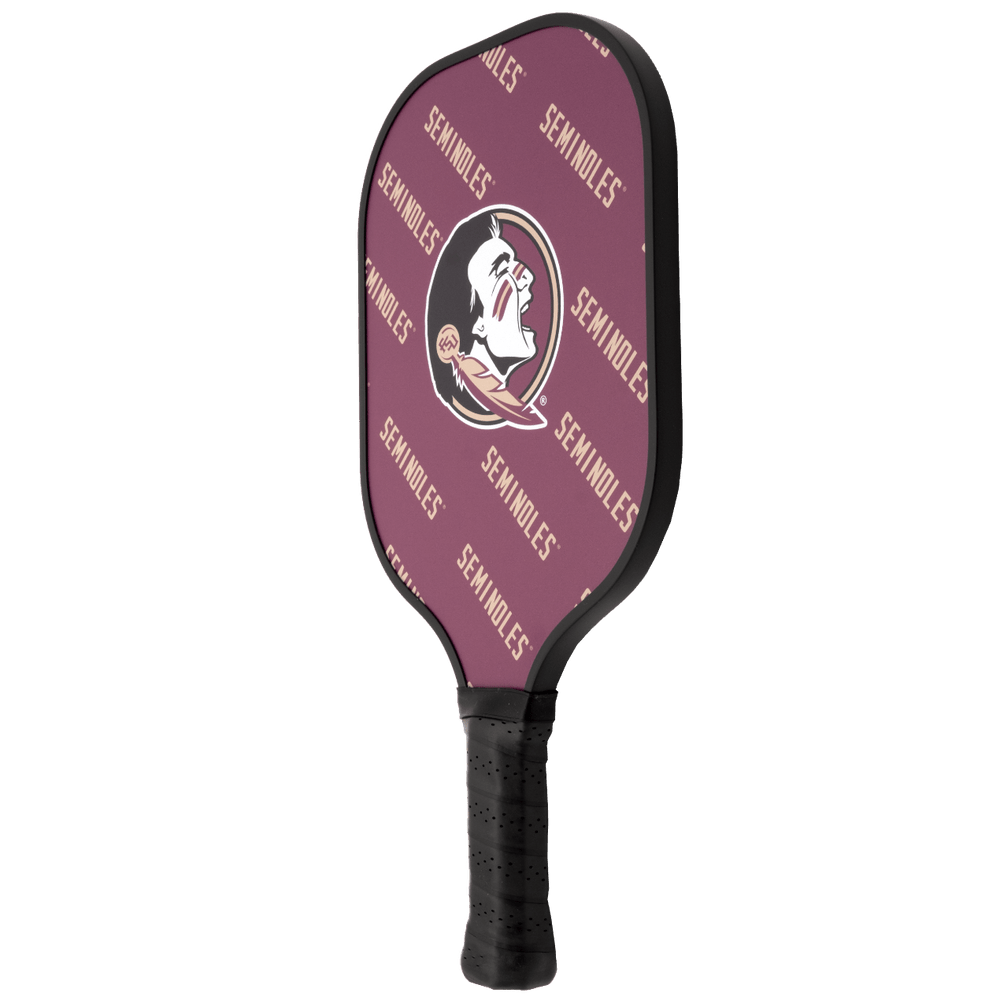 Florida State Seminoles Pickleball Paddle | Carbon Fiber Face | 12mm Core - Club Rehab