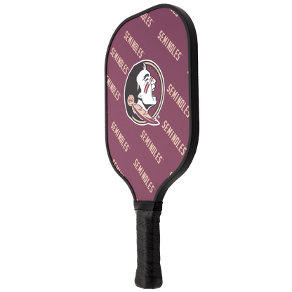 Florida State Seminoles Pickleball Paddle | Carbon Fiber Face | 12mm Core - Club Rehab