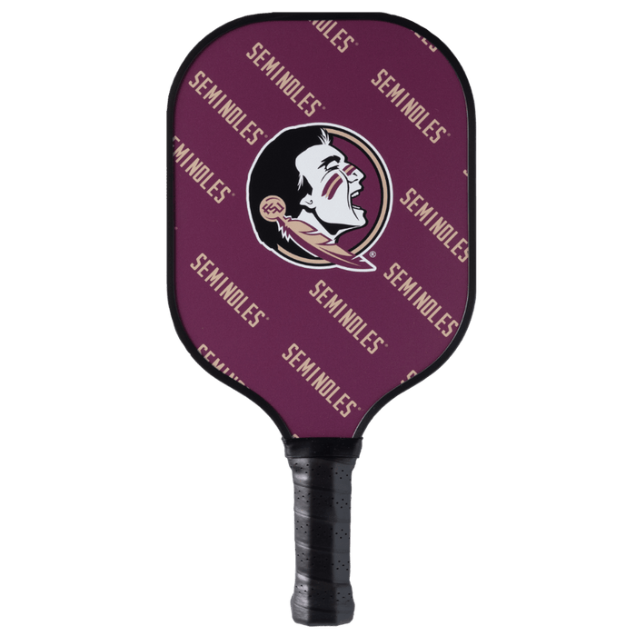 Florida State Seminoles Pickleball Paddle | Carbon Fiber Face | 12mm Core - Club Rehab