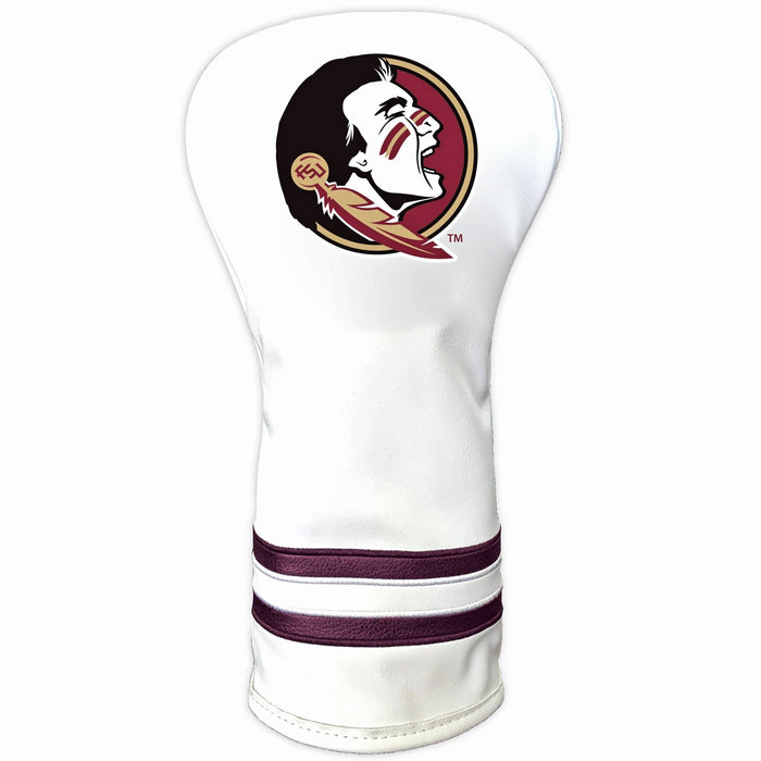 Florida State Seminoles Vintage Golf Headcovers – White - Club Rehab