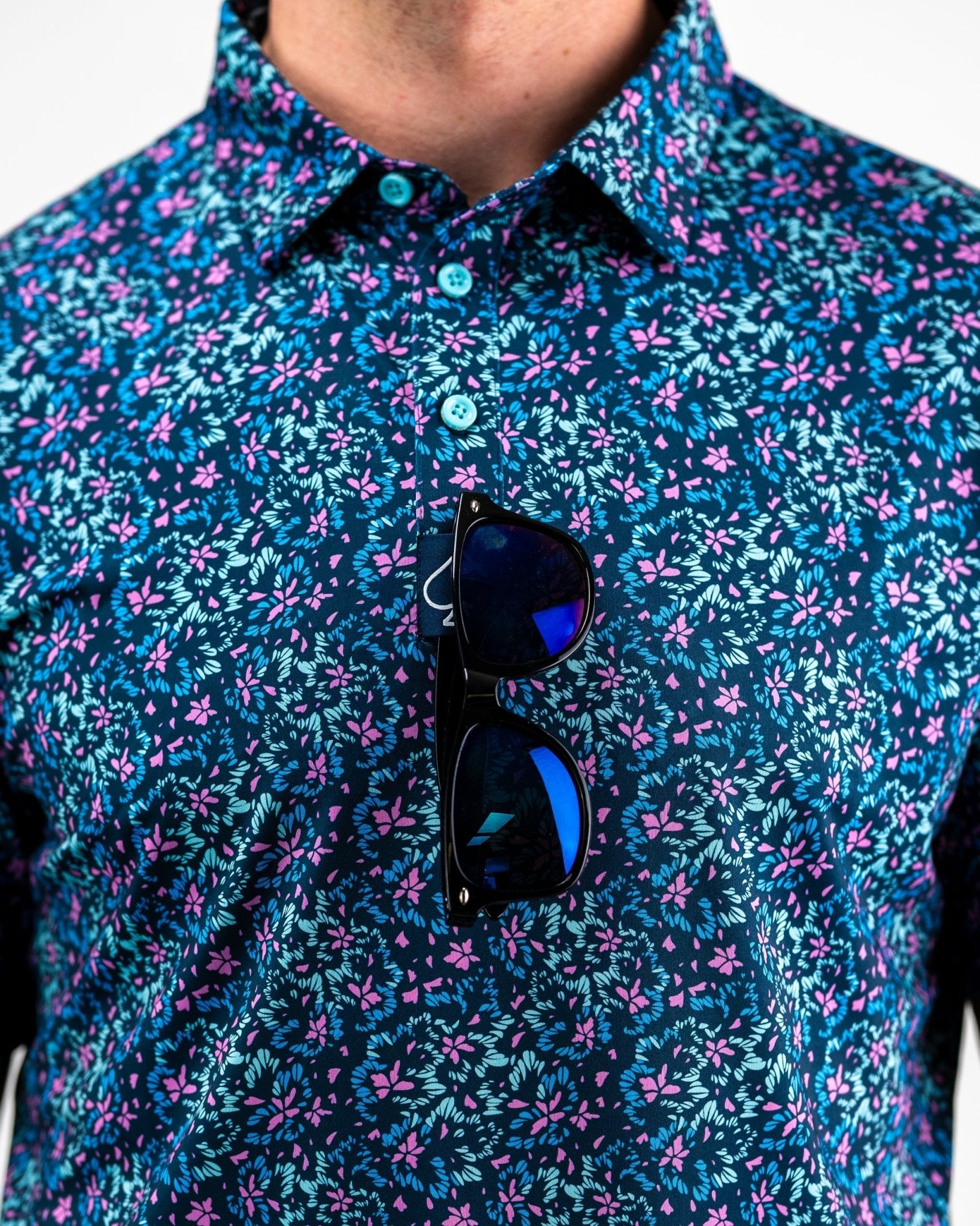 Fluorescent Floral - S - Club Rehab