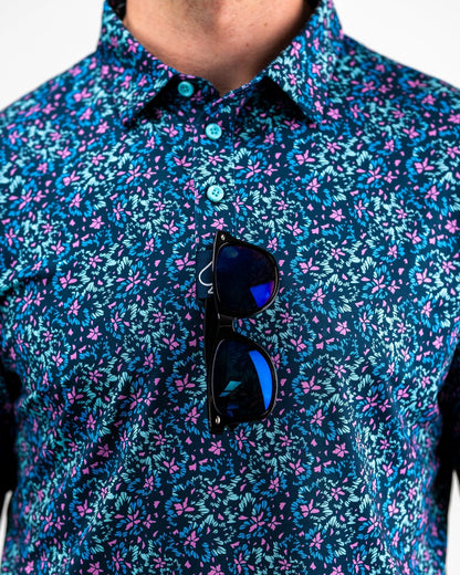 Fluorescent Floral - S - Club Rehab